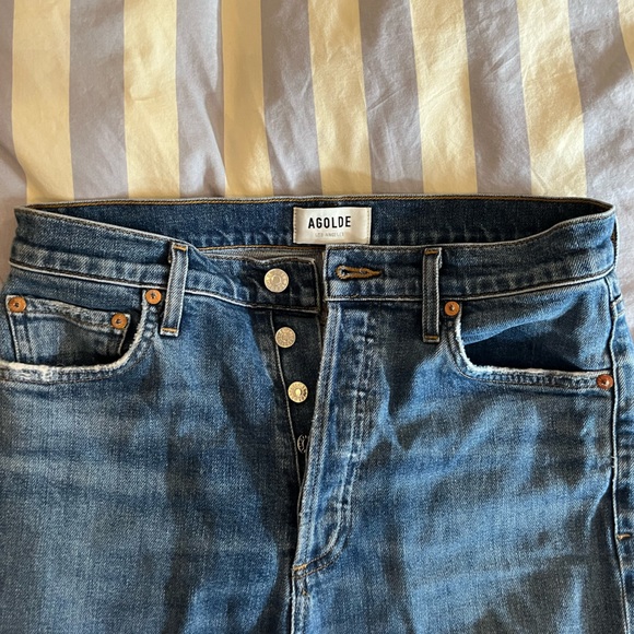 Agolde Nico Jeans in Subdued 27 - Picture 2 of 9